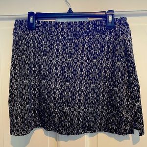 Golf and tennis skirt with shorts built in shorts